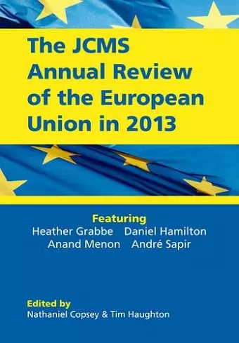 The JCMS Annual Review of the European Union in 2013 cover