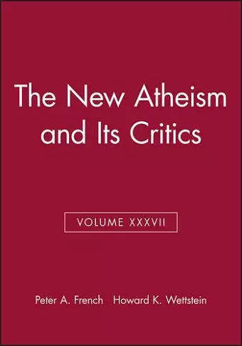 The New Atheism and Its Critics, Volume XXXVII cover