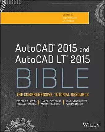 AutoCAD 2015 and AutoCAD LT 2015 Bible cover