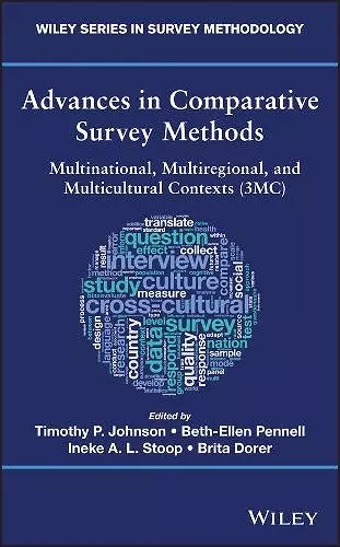 Advances in Comparative Survey Methods cover