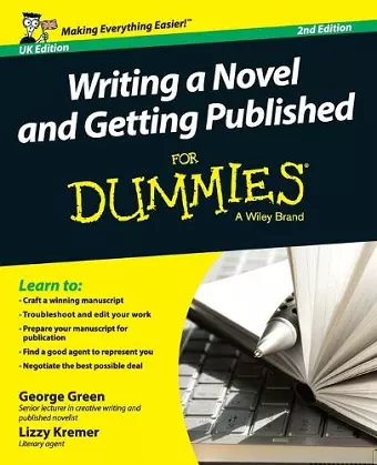 Writing a Novel and Getting Published For Dummies UK cover