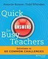 Quick Answers for Busy Teachers cover