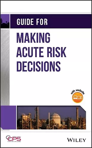 Guide for Making Acute Risk Decisions cover