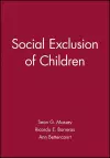 Social Exclusion of Children cover