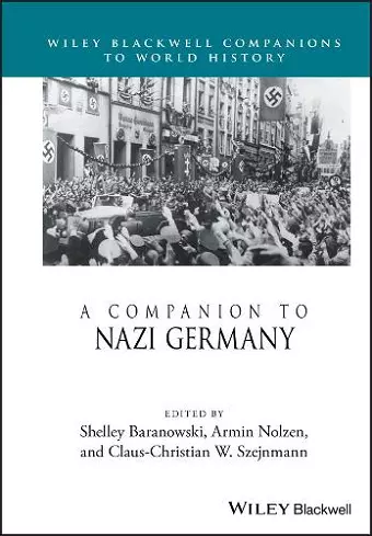 A Companion to Nazi Germany cover