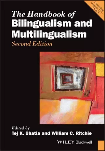 The Handbook of Bilingualism and Multilingualism cover
