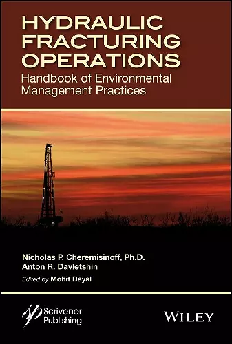 Hydraulic Fracturing Operations cover