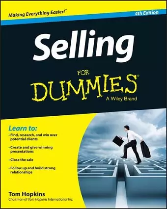 Selling For Dummies cover