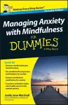 Managing Anxiety with Mindfulness For Dummies cover