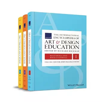 The International Encyclopedia of Art and Design Education, 3 Volume Set cover