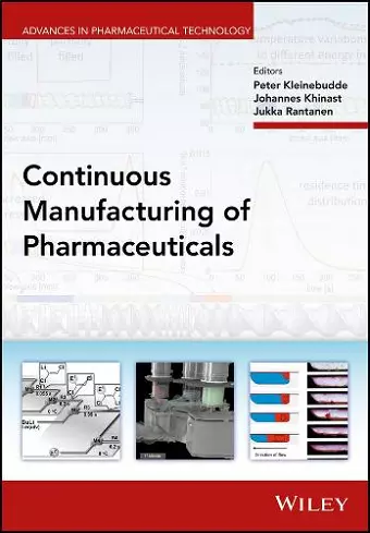 Continuous Manufacturing of Pharmaceuticals cover