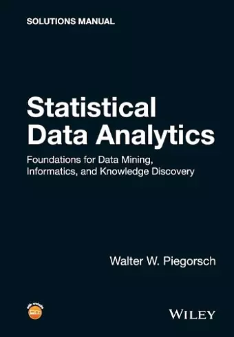 Statistical Data Analytics cover