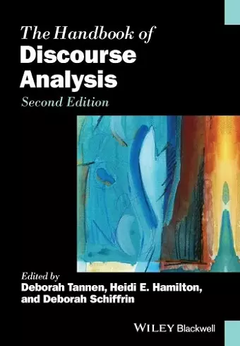 The Handbook of Discourse Analysis cover