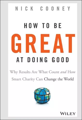 How To Be Great At Doing Good cover