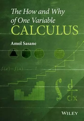 The How and Why of One Variable Calculus cover