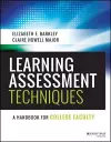 Learning Assessment Techniques cover