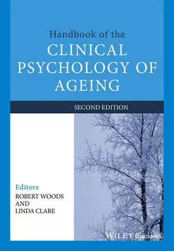 Handbook of the Clinical Psychology of Ageing cover