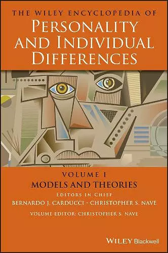 The Wiley Encyclopedia of Personality and Individual Differences, Models and Theories cover