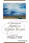 A Companion to American Literary Studies cover