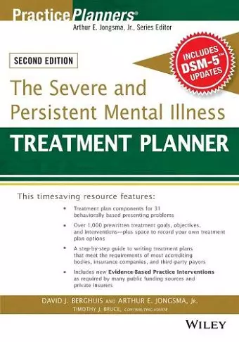 The Severe and Persistent Mental Illness Treatment Planner cover