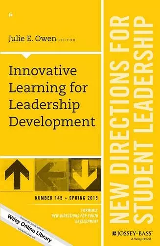 Innovative Learning for Leadership Development cover