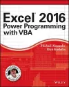 Excel 2016 Power Programming with VBA cover
