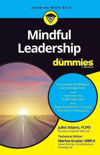 Mindful Leadership For Dummies cover