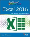 Teach Yourself VISUALLY Excel 2016 cover