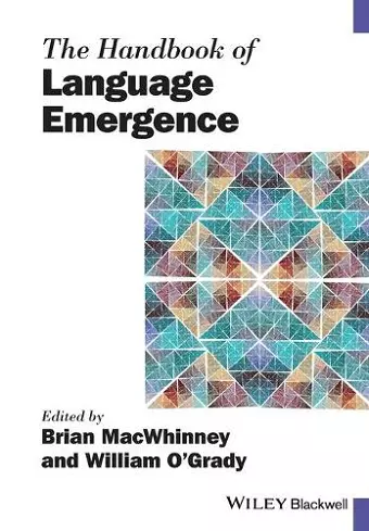 The Handbook of Language Emergence cover