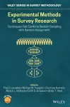 Experimental Methods in Survey Research cover
