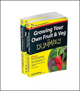 Self-sufficiency For Dummies Collection - Growing Your Own Fruit & Veg For Dummies/Keeping Chickens For Dummies UK Edition cover