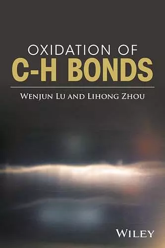 Oxidation of C-H Bonds cover