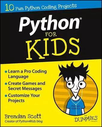 Python For Kids For Dummies cover