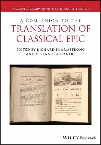 A Companion to the Translation of Classical Epic cover