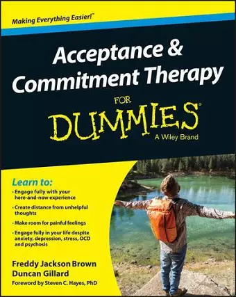 Acceptance and Commitment Therapy For Dummies cover