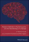 Research Methods in Psycholinguistics and the Neurobiology of Language cover