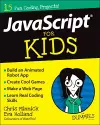 JavaScript For Kids For Dummies cover