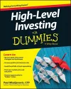 High Level Investing For Dummies cover