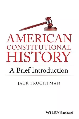 American Constitutional History cover