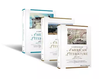 A Companion to American Literature, 3 Volume Set cover