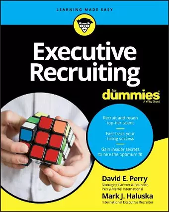 Executive Recruiting For Dummies cover