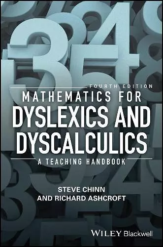 Mathematics for Dyslexics and Dyscalculics cover