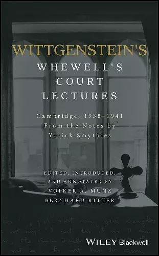 Wittgenstein's Whewell's Court Lectures cover