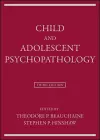 Child and Adolescent Psychopathology cover