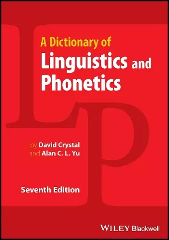 A Dictionary of Linguistics and Phonetics cover