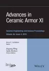 Advances in Ceramic Armor XI, Volume 36, Issue 4 cover