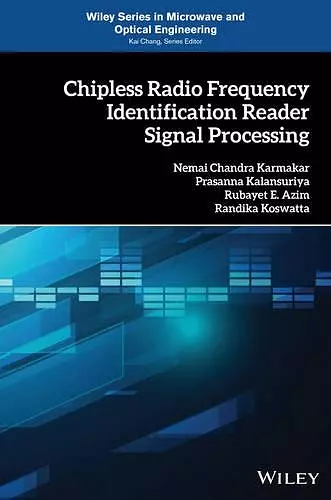 Chipless Radio Frequency Identification Reader Signal Processing cover