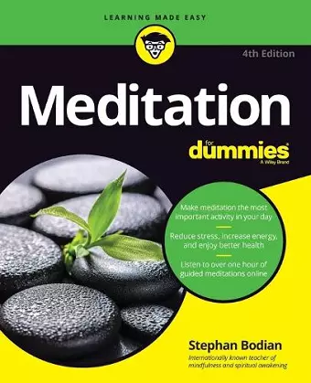 Meditation For Dummies cover