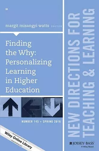 Finding the Why: Personalizing Learning in Higher Education cover