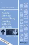 Finding the Why: Personalizing Learning in Higher Education cover